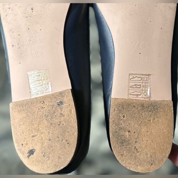 J Crew Navy Blue Zoe Ballet Flats 9.5 - Picture 9 of 9